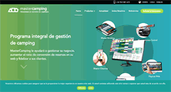 Desktop Screenshot of mastercamping.com